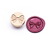Golden Tone Wax Seal Brass Stamp Head(STAM-PW0005-004G-05)-1