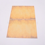 Paper Letter Stationery, Rectangle, Saddle Brown, 28.6x21x0.01cm(DIY-WH0191-01G)