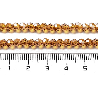 plaquent verre transparent perles brins(EGLA-A035-T4mm-A04)-4