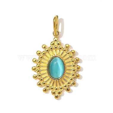 304 Stainless Steel Pendants(CE-OY001-01G)-1