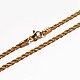 304 Stainless Steel Rope Chain Necklaces(NJEW-E026-09G)-1