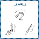 10Pcs 304 Stainless Steel Fold Over Clasp(STAS-UN0049-93)-3