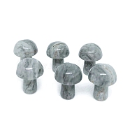 Natural Picasso Jasper Healing Mushroom Figurines, Reiki Energy Stone Display Decorations, 22mm(PW-WG86780-01)