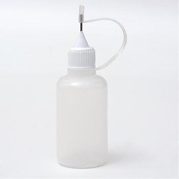 Plastic Glue Bottles, Clear, 87x30mm, Capacity: 30ml(1.01 fl. oz)