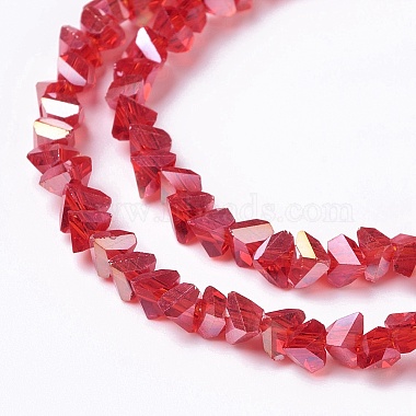 Transparent Glass Beads Strands(GLAA-H022-09B-01)-2