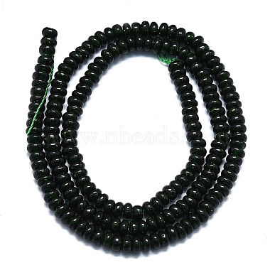 synthétiques verts perles goldstone brins(G-K245-B11-01)-2