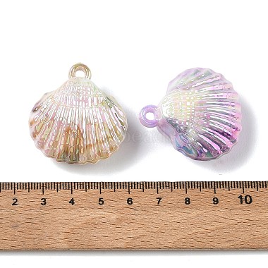 UV Plating Opaque Acrylic Pendants(AC-CBA617C-03)-3