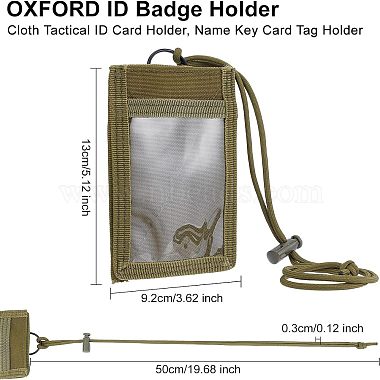 Oxford Cloth Tactical ID Card Holder(FIND-WH0105-56B)-2