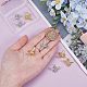 8Pcs 2 Colors Rack Plating Brass Pendants(KK-GO0002-33)-3
