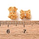 Brass Micro Pave Clear Cubic Zirconia Beads(KK-CBA25B2-06G)-2