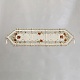 Flower Pattern Embroidery Polyester Table Cloths(AJEW-WH0471-115)-1