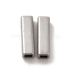 304 Stainless Steel Beads, Rectangle, Stainless Steel Color, 10x3x3mm, Hole: 1.8x1.8mm(STAS-H179-04C-P)