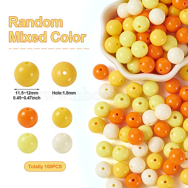 Opaque Acrylic Beads(OACR-TAC0014-06C)-4