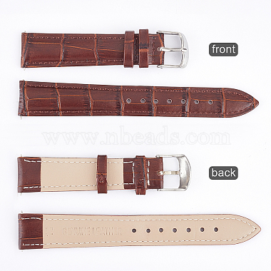 bracelets de montre en cuir gorgecraft(WACH-GF0001-001A-02)-4