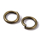 Brass Round Open Jump Rings for Jewelry DIY(X-JRC7MM-AB)-3