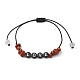 Natural Gemstone Braided Bead Bracelets(BJEW-JB09607)-2