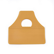 Plastic Scraper Tool, Orange, 96x97x2.5mm(TOOL-WH0117-36)