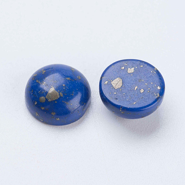 Cabochons synthétiques en lapis-lazuli(X-G-F541-05-8mm)-2