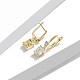 Brass Micro Pave Cubic Zirconia Hoop Earring(EJEW-BB36360)-4
