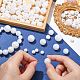 100Pcs 5 Styles ABS Plastic Imitation Pearl Beads(KY-CJ0002-03)-4