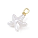 Brass & ABS Plastic Pearl Pendants(PL-CBAEB37-01A-G)-2