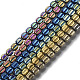 Electroplate Non-magnetic Synthetic Hematite Beads Strands(G-S352-34)-1