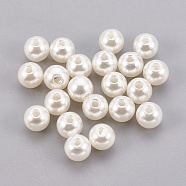 ABS Plastic Imitation Pearl Beads, Round, Old Lace, 18mm, Hole: 2.6mm, about 170pcs/500g(KY-G009-18mm-02)