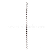 Brass Crystal Rhinestone Cup Chain Big Pendants, Tassel Pendants, Platinum, 70x3x2mm, Hole: 2mm(KK-A167-03P)