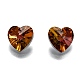 Breloques de verre &eacute;lectrolytique(X-G030V10mm-001CP)-2