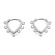 Tarnish Resistant 304 Stainless Steel Hoop Earrings Findings(STAS-N092-192)-1