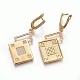 Kits de bijoux en laiton avec zircone cubique de micro pave(SJEW-F189-07G)-4