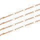 Brass Link Chains(X-CHC-T007-02G)-1