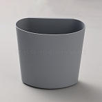 Plastic Hanging Basket, Storage Bins Organizer, Gray, 102~119x50~60x115mm(DIY-WH0698-068A)