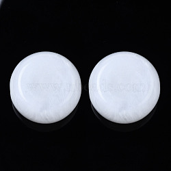 Acrylic Beads, Imitation Gemstone Style, Column, Creamy White, 33x23mm, Hole: 4.5mm, about 26pcs/500g(OACR-N131-006-12)