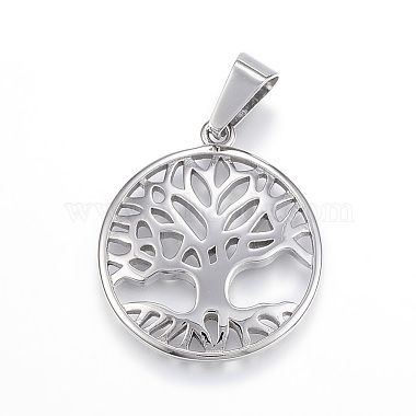 Stainless Steel Color Tree 304 Stainless Steel Pendants