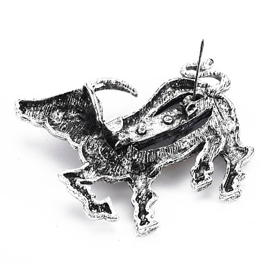 Sheep Alloy Brooch(PALLOY-N166-003-A02-RS)-5