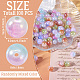 100Pcs UV Plating Iridescent Two Tone Acrylic Beads(OACR-TA0002-99)-3