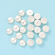 Shell Pearl Half Drilled Beads(X-BSHE-G011-01-12mm)-5