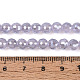 Electroplate Opaque Solid Color Glass Beads Strands(GLAA-TAC0009-05B-01)-4