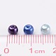 Dyed Glass Pearl Round Beads(X-HY-A002-4mm-M)-4