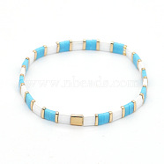 Rainbow Bohemian Style Original Design Fashion Tila Beaded Bracelet for Women.(RM1844-13)