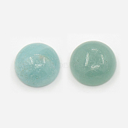 Natural Amazonite Cabochons, Half Round/Dome, 10x4~6mm(G-D455)