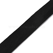 Flat Polyester Bands, for Bag Strap Making, Black, 1 inch(26mm)(OCOR-WH0082-49A)