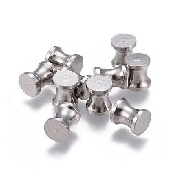 304 Stainless Steel Findings, Stainless Steel Color, 7.2x6mm(STAS-P236-08P)