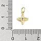 Cross Charms Rack Plating Brass Cubic Zirconia(KK-M293-20G-01)-3