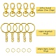 10Pcs Alloy Swivel Lobster Claw Clasps(IFIN-YW0003-41)-2