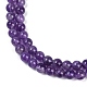 Natural Amethyst Beads Strands(G-S333-6mm-020)-7