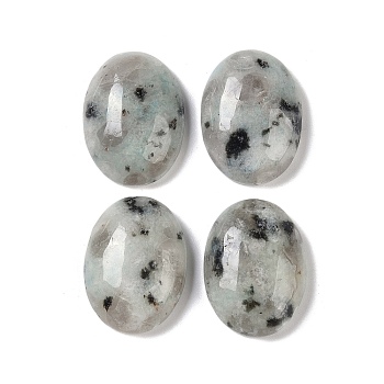 Natural Sesame Jasper Cabochons, Oval, 20~20.8x15~15.5x5.8~6.5mm