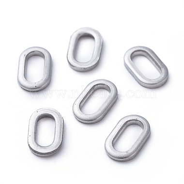 Stainless Steel Color Oval Stainless Steel Linking Rings