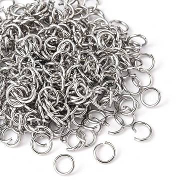 304 Stainless Steel Open Jump Rings(STAS-E011-6x0.8mm)-3